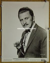 W495 KIRK DOUGLAS portrait vintage 8x10 still 1963