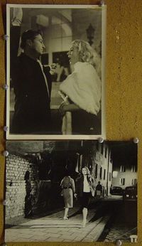 V475 LA DOLCE VITA 2 vintage 8x10 stills #1 '61 Federico Fellini