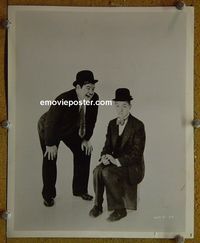 W501 LAUREL & HARDY portrait vintage 8x10 still 1930s