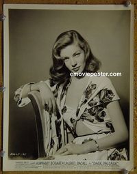 W502 LAUREN BACALL portrait vintage 8x10 still 1947