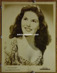 W524 LILY ANN CAROL portrait vintage 8x10 still 1940s