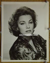 W528 LINDA CHRISTIAN portrait vintage 8x10 still #2 1959