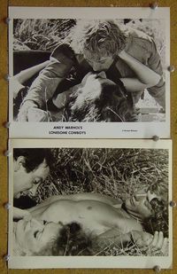 V505 LONESOME COWBOYS 2 vintage 8x10 stills '68 Andy Warhol