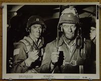 V507 LONGEST DAY vintage 8x10 still '62 John Wayne in uniform!