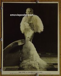 W552 MAE WEST portrait vintage 8x10 still 1933