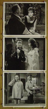 V521 MAID FOR MURDER 3 vintage 8x10 stills '62 Robert Asher