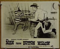 V523 MAN FROM BUTTON WILLOW vintage 8x10 still '65 western cartoon!