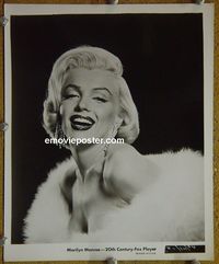 W565 MARILYN MONROE portrait vintage 8x10 still #1 1950s