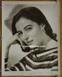 W572 MARISA PAVAN portrait vintage 8x10 still 1955