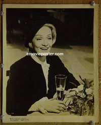 W577 MARLENE DIETRICH portrait vintage 8x10 still #3 1961