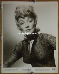 W576 MARLENE DIETRICH portrait vintage 8x10 still #2 1952