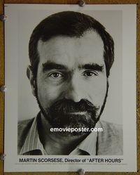 W587 MARTIN SCORSESE portrait vintage 8x10 still 1985