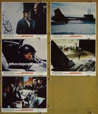 V297 FIREFOX 5 color 8x10 mini lobby cards '82 Clint Eastwood