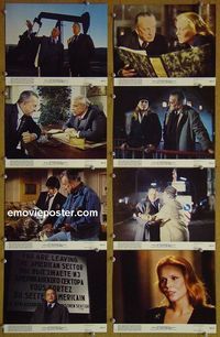 V308 FORMULA 8 color 8x10 mini lobby cards '80 Marlon Brando