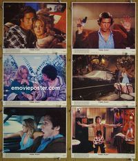 V310 FOUL PLAY 6 color 8x10 mini lobby cards '78 Hawn, Chase