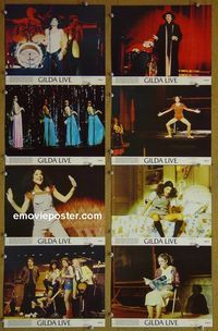 V333 GILDA LIVE 8 color 8x10 mini lobby cards '80 Radner