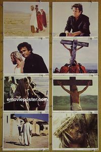 V352 GOSPEL ROAD 8 color 8x10 mini lobby cards '73 Johnny Cash