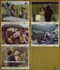 V421 I WALK THE LINE 5 color 8x10 mini lobby cards '70 Peck