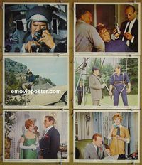 V497 LIQUIDATOR 6 color 8x10 mini lobby cards '66 Taylor, Howard