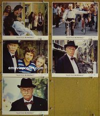 V501 LITTLE ROMANCE 5 color 8x10 mini lobby cards '79 Olivier