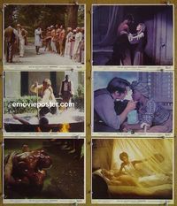 V530 MANDINGO 6 color 8x10 mini lobby cards '75 Ken Norton, Sykes