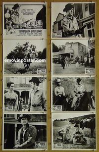 V367 GUNFIGHT IN ABILENE 8 Australian vintage 8x10 stills '67 Darin