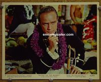 W579 MARLON BRANDO English color portrait vintage 8x10 still mini lobby card 1962