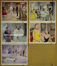 V399 HONEYMOON MACHINE 5 English color 8x10 mini lobby cards '61