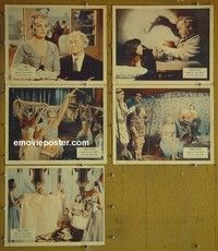 Y702 SANDS OF THE DESERT 5 English lobby cards '60 Charlie Drake