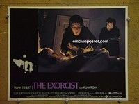 Z448 EXORCIST lobby card #6 '74 William Friedkin, Jason Miller