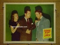 Z459 FEDERAL AGENT AT LARGE lobby card #3 '50 Dorothy Patrick