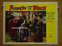 Z479 FRANCIS JOINS THE WACS lobby card #5 '54 O'Connor