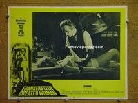 Z480 FRANKENSTEIN CREATED WOMAN lobby card #5 '67 Hammer