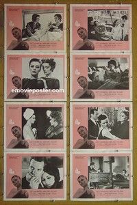 Y493 LA FUGA 8 lobby cards '66 Italian lesbian sex, wild!