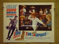 Z489 FUN IN ACAPULCO lobby card #3 '63 Elvis Presley