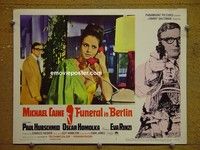 Z490 FUNERAL IN BERLIN lobby card #5 '67 Michael Caine