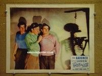 Z500 GHOSTS ON THE LOOSE lobby card R49 East Side Kids