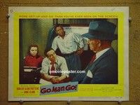 Z510 GO MAN GO lobby card #6 '54 Sidney Poitier