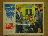 Z524 GREAT ESCAPE lobby card #5 '63 Charles Bronson