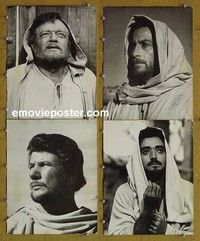 Y747 GREATEST STORY EVER TOLD 4 deluxe 11x14 vintage stills '65 Stevens