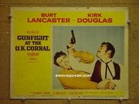 Z531 GUNFIGHT AT THE OK CORRAL lobby card #7 '57 Burt Lancaster