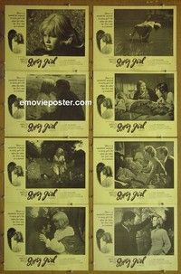 Y476 GYPSY GIRL 8 lobby cards '66 Hayley Mills, Ian McShane