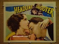 Z543 HEADLINE SHOOTER lobby card '33 Frances Dee