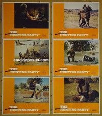 Y653 HUNTING PARTY 6 lobby cards '71 Oliver Reed, Candice Bergen