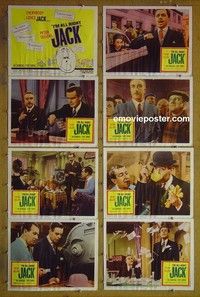 Y486 I'M ALL RIGHT JACK 8 lobby cards '60 Peter Sellers