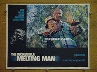 Z575 INCREDIBLE MELTING MAN lobby card #2 '77 AIP horror!