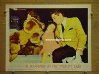 Z586 IT HAPPENED AT THE WORLD'S FAIR lobby card #5 '63 Elvis