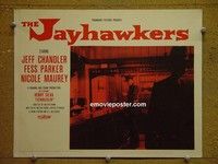 Z592 JAYHAWKERS lobby card #8 '59 Chandler, Parker