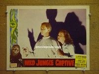 Z601 JUNGLE CAPTIVE lobby card R52 Hatton