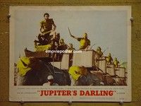 Z604 JUPITER'S DARLING lobby card #6 '55 Howard Keel